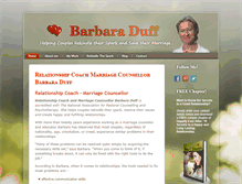 Tablet Screenshot of barbaraduff.com